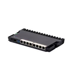 RB5009UPr+S+IN 8 puertos PoE in/out, 1 SFP+, Solo RouterOS v7