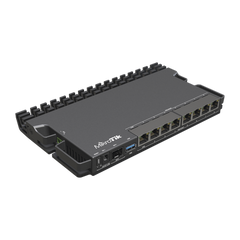 RB5009UPr+S+IN 8 puertos PoE in/out, 1 SFP+, Solo RouterOS v7