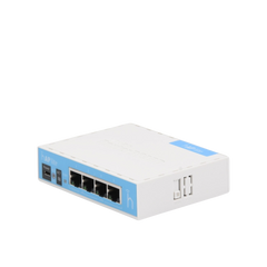 (hAP Lite) 4 Puertos Fast Ethernet y Wi-Fi 2.4 GHz 802.11 b/g/n