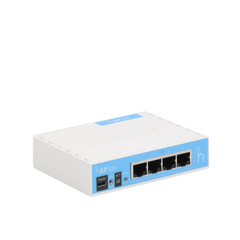 (hAP Lite) 4 Puertos Fast Ethernet y Wi-Fi 2.4 GHz 802.11 b/g/n