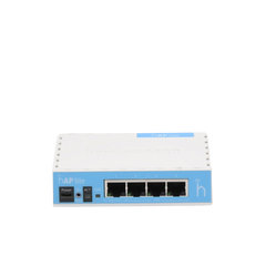 (hAP Lite) 4 Puertos Fast Ethernet y Wi-Fi 2.4 GHz 802.11 b/g/n