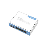 (hAP Lite) 4 Puertos Fast Ethernet y Wi-Fi 2.4 GHz 802.11 b/g/n