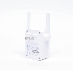 Repetidor / Extensor de Cobertura WiFi AC, 750 Mbps, doble banda 2.4 GHz y 5 GHz, con 1 puerto 10/100 Mbps con 2 antenas externas