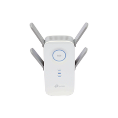 Repetidor / Extensor de Cobertura WiFi AC, 2600 Mbps, doble banda 2.4 GHz y 5 GHz, con 1 puerto 10/100/1000 Mbps, 4 antenas externas