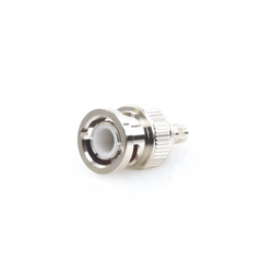 Conector BNC Macho de Anillo Plegable para Cable LP-195, LP-142, LMR-195, RG-58/U, RG-142/U, Níquel/ Oro/ Delrin.