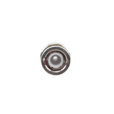 Conector BNC Macho de Anillo Plegable para Cable LP-195, LP-142, LMR-195, RG-58/U, RG-142/U, Níquel/ Oro/ Delrin.