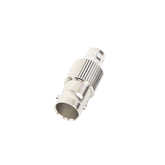 Conector BNC Hembra de 75 Ohm, Anillo Plegable para Cable RG-6/U, Níquel/ Oro/ Teflón.
