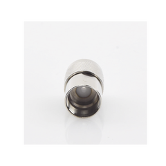 Conector N Macho de Rosca en Cables con Conductor Central AWG-11 ó 13 tipo RG-213/U (8267), RG-214 (8268), RG-8/U (8237), Niquel/ Oro/ Teflón.