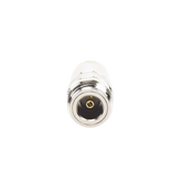 Adaptador en Línea de Conector TNC Macho a N Hembra, Níquel/ Oro/ Teflón.