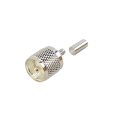 Conector UHF Macho (PL-259) de anillo plegable para cables RG-58/U, RG-142/U.