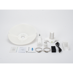 Radio Integrado 23 dBi Puerto 10/100, Modo AP/CPE en PtP o CPE en Multipunto, Hasta 867 Mbps, Botón de Auto-Emparejamiento para distribuciones de Enlaces Inalámbricos WISP y CCTV, Administración en la Nube.
