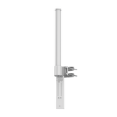 Antena Omnidireccional de 360° AirMetro con 13 dBi en Banda 5Ghz (5150-5850 Mhz) Slant 90° Compatibilidad Multi-Marca para enlaces Multipunto, Conectores SMA Hembra Inverso.