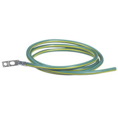 Kit de Jumper para Conexión de Gabinete o Rack de Telecomunicaciones a Barra de Tierra Física, 6 AWG, 1.52 m de Largo