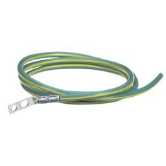 Kit de Jumper para Conexión de Gabinete o Rack de Telecomunicaciones a Barra de Tierra Física, 6 AWG, 1.52 m de Largo