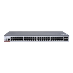 RG-CS83-48GT4XS-PD Switch Administrable Capa 3 PoE con 48 puertos Gigabit 802.3af/at + 4 SFP+ para fibra 10Gb, hasta 1,480 watts, gestión gratuita desde la nube.