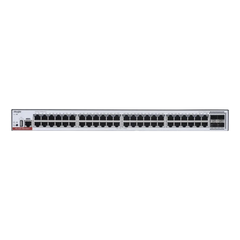 RG-CS83-48GT4XS-PD Switch Administrable Capa 3 PoE con 48 puertos Gigabit 802.3af/at + 4 SFP+ para fibra 10Gb, hasta 1,480 watts, gestión gratuita desde la nube.