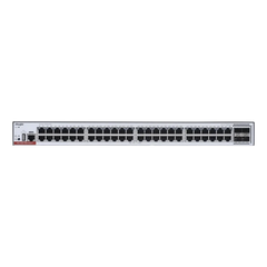 RG-CS83-48GT4XS-PD Switch Administrable Capa 3 PoE con 48 puertos Gigabit 802.3af/at + 4 SFP+ para fibra 10Gb, hasta 1,480 watts, gestión gratuita desde la nube.