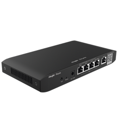 Router Balanceador con Función SD-WAN, POE+ hasta 54w, 3 puertos LAN gigabit, 1 Puerto WAN gigabit y 1 puerto LAN/WAN gigabit configurable, hasta 100 clientes con desempeño de 600 Mbps asimétricos