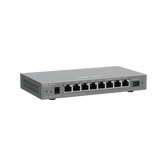 Router Balanceador con Función SD-WAN, 8 puertos gigabit y 1 puerto SFP, soporta 4x WAN configurables, hasta 200 clientes.