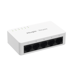 Switch no administrable, Visible en la Topología de la Nube, 5 puertos 10/100 Mbps