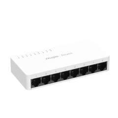 Switch no administrable, Visible en la Topología de la Nube, con 8 puertos 10/100 Mbps