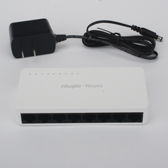 Switch no administrable, Visible en la Topología de la Nube, con 8 puertos Gigabit 1G