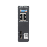 Switch Industrial PoE hasta , Ideal para temperaturas Extremas y protección contra descargas, 1 x PoE++ Port, 3 x PoE+ Ports, and 2 x SFP Uplink Ports