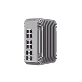 Switch Industrial PoE, Ideal para temperaturas Extremas y protección contra descargas, 8 Puertos Gigabit PoE 802.3 af/at, 4 Puertos SFP Administrable Cloud