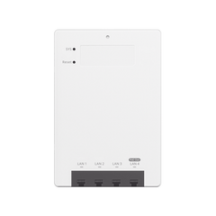 Punto de Acceso Mesh Wi-Fi 7 para interior en pared, hasta 512 usuarios ideal para Hotelería u Oficina.