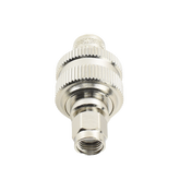 Conector SMA Macho Inverso de Anillo Plegable para RG-8/U, 9913, LMR-400, Níquel/ Oro/ Teflón.
