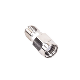 Adaptador en Línea de Conector SMA Macho Inverso a SMA Hembra, Níquel/ Oro/ Teflón.