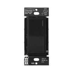 (RadioRa3) Apagador On/Off sunnata color negro satin, 8A de iluminación, 5.8A Motor