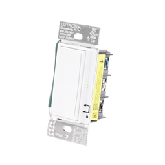(RadioRa3) Atenuador táctil Sunnata Dimmer PRO color blanco, snow satin, cable neutro / soporta 250W LED