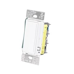 (RadioRa3) Atenuador táctil SUNNATA Dimmer PRO color blanco mate para linea Radio Ra3, el cable neutro es opcional 250W LED / CFL