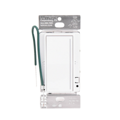 (RadioRa3) )Atenuador (dimmer) Auxiliar de pared, compañero de atenuadores multilocación. Usar en 3 vías o escalera.