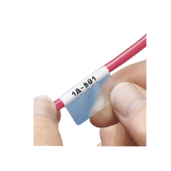 Hojas con 5000 Etiquetas Auto-Laminadas para Impresora Láser/Inyección de Tinta, para Cables de 4.1 a 8.1 mm de Diámetro (10 - 6 AWG)
