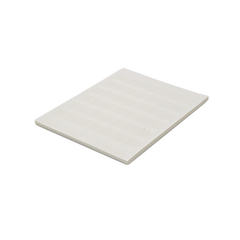 Paquete de Hojas con 2500 Etiquetas de Identificación Auto-Laminadas para Impresora Láser/Inyección de Tinta, para Cables de 4.1 a 8.1 mm de Diámetro (10 - 6 AWG), Color Blanco