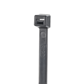 Cincho de Nylon 6.6 StrongHold™, 370mm largo x 3.6mm ancho, Color Negro, Exterior Resistente a Rayos UV, Paquete de 100pz