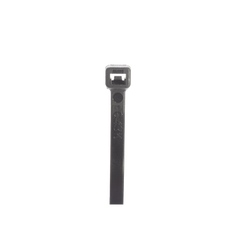 Cincho STRONGHOLD, 370 mm largo x 4.8mm ancho, Tensión 50 lb (222 N) Nylon 6,6 Color Negro, Paquete de 100 Piezas