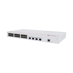 Switch de Acceso Gigabit Administrable Capa 2 / 24 puertos 10/100/1000 Mbps / 4 Puertos 10GE SFP+ Uplink / ERPS / IMGP Snooping / DHCP Snooping / Administración Nube Gratis