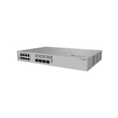 Switch de Acceso Gigabit Administrable PoE Capa 2 / 8 puertos 10/100/1000 Mbps (PoE) / 4 Puertos 2.5GE SFP Uplink / ERPS / IMGP Snooping / DHCP Snooping / PoE Perpetuo / 128 W / Administración Nube Gratis