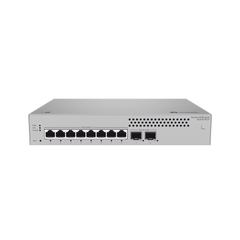 Switch de Acceso Gigabit Administrable Capa 2 / 8 puertos 10/100/1000 Mbps / 2 Puertos 10GE SFP Uplink / ERPS / IMGP Snooping / DHCP Snooping / Administración Nube Gratis