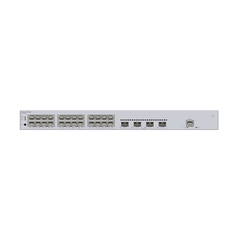 Switch de Distribución/Core Gigabit Administrable Capa 3 / 24 puertos 10/100/1000 Mbps / 4 Puertos 10GE SFP+ Uplink / ERPS / Rutas Estáticas / iStack / Administración Nube Gratis