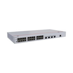 Switch de Distribución/Core Gigabit Administrable Capa 3 / 24 puertos 10/100/1000 Mbps / 4 Puertos 10GE SFP+ Uplink / ERPS / Rutas Estáticas / iStack / Administración Nube Gratis