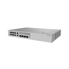 Switch de Acceso eKit Administrable / Capa 2+ / 6 Puertos PoE+ Gigabit + 2 Puertos PoE+ Multi-Gigabit (2.5 Gbps) + 2 Puertos Gigabit + 2 Puertos SFP + 2 Puertos SFP+ / PoE Perpetuo / Presupuesto PoE 128 W / Sin licenciamiento