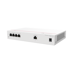 Router Multi-Servicio / 1 puerto 10/100/1000 Mbps(WAN) / 1 puerto 10/100/1000 Mbps(LAN/WAN) / 3 puertos 10/100/1000 Mbps(LAN) / Controla hasta 32 APs / Hasta 150 Clientes / Administración Nube Gratis