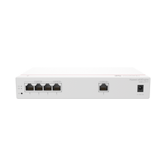 Router eKit / 1 Puerto WAN Gigabit / 1 Puerto LAN/WAN Gigabit / 3 Puertos LAN Gigabit / Rendimiento de 1 Gbps / Controlador (32 APs) / Hasta 150 clientes / Libre de licenciamiento