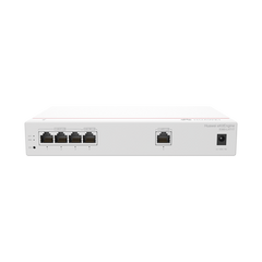 Router Multi-Servicio / 1 puerto 10/100/1000 Mbps(WAN) / 1 puerto 10/100/1000 Mbps(LAN/WAN) / 3 puertos 10/100/1000 Mbps(LAN) / Controla hasta 32 APs / Hasta 150 Clientes / Administración Nube Gratis
