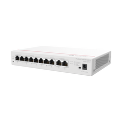 HUAWEI eKit - Router Multi-Servicio / 2 puerto 10/100/1000 Mbps(WAN) / 1 puerto 10/100/1000 Mbps(WAN/LAN) PoE / 7 puertos 10/100/1000 Mbps(LAN) PoE / 124W / Rendimiento 2 Gbps / Controla hasta 64 APs / Hasta 250 Clientes / Administración Nube Grati