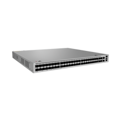 Switch Empresarial Core Gigabit Administrable Capa 3 / 48 puertos 1GE SFP / 4 Puertos 10GE SFP+ Uplink / 2 Puertos 10GE SFP+ (Stack) / ERPS / Ruteo Dinamico (RIP, OSPF, IS-IS y BGP) / iStack / Administración Nube Gratis